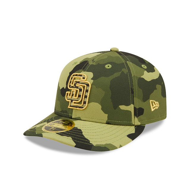 New Era  San Diego Padres 2022 Armed Forces Day Low Profile 59FIFTY Fitted Hat