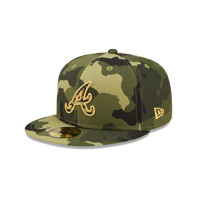 New Era  Atlanta Braves 2022 Armed Forces Day 59FIFTY Fitted Hat