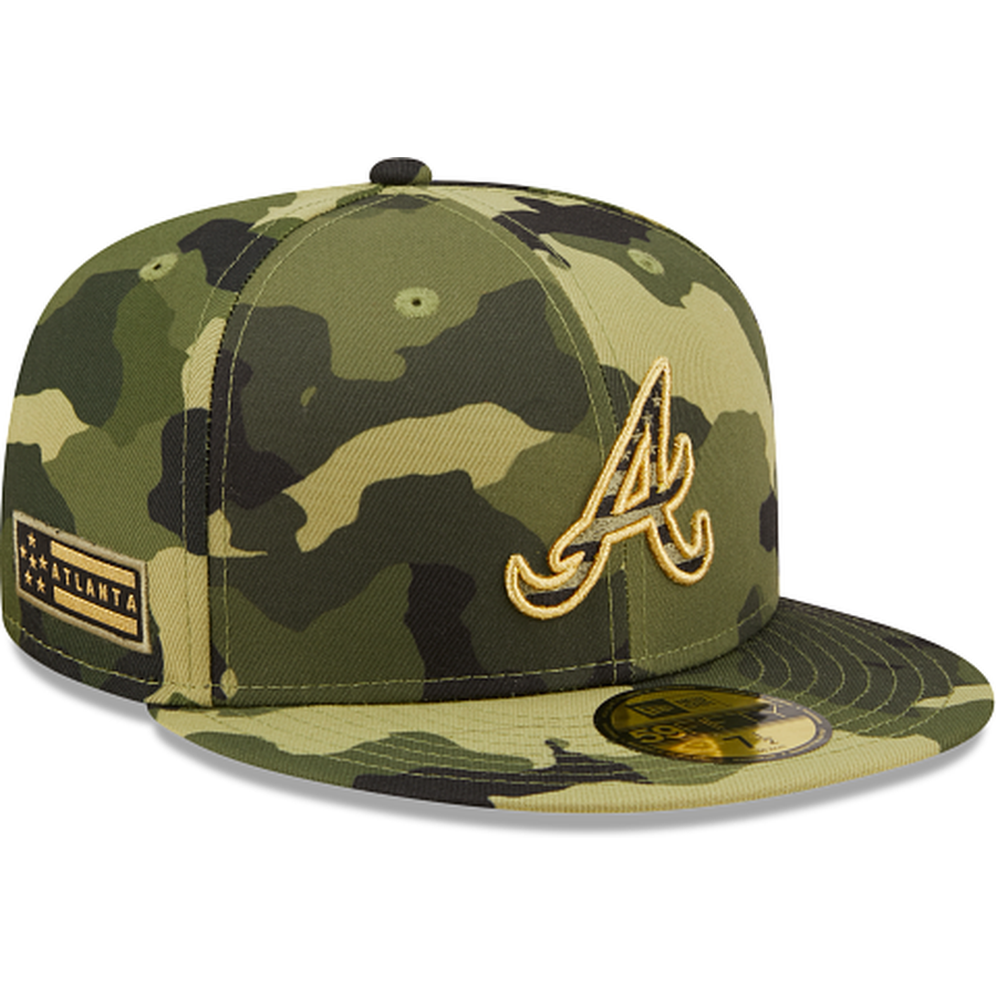 New Era  Atlanta Braves 2022 Armed Forces Day 59FIFTY Fitted Hat
