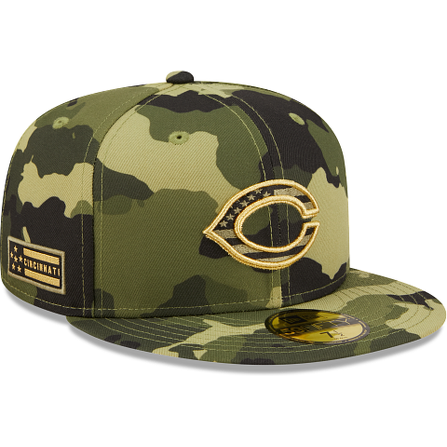 New Era  Cincinnati Reds 2022 Armed Forces Day 59FIFTY Fitted Hat