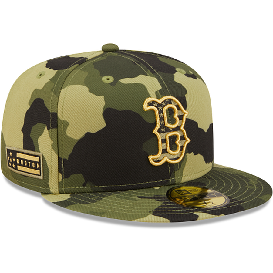 New Era  Boston Red Sox 2022 Armed Forces Day 59FIFTY Fitted Hat