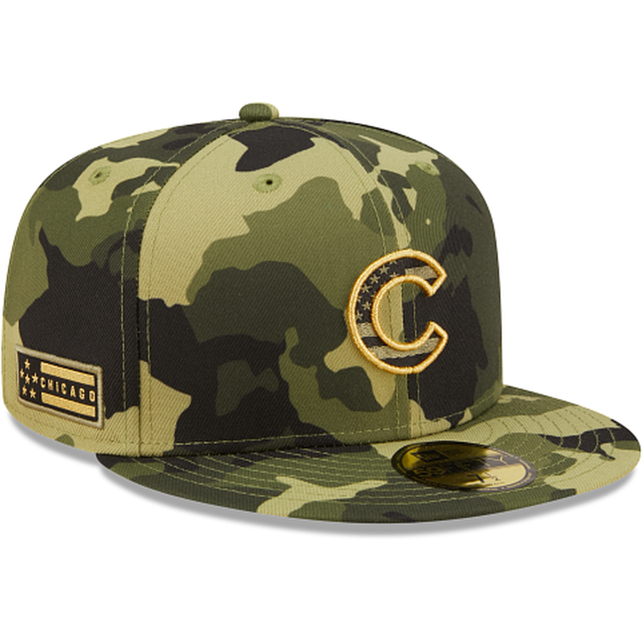 New Era  Chicago Cubs 2022 Armed Forces Day 59FIFTY Fitted Hat