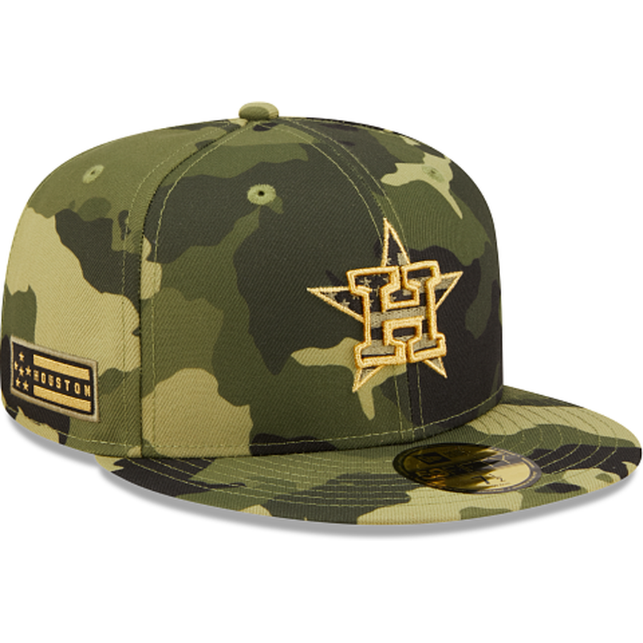 New Era  Houston Astros 2022 Armed Forces Day 59FIFTY Fitted Hat