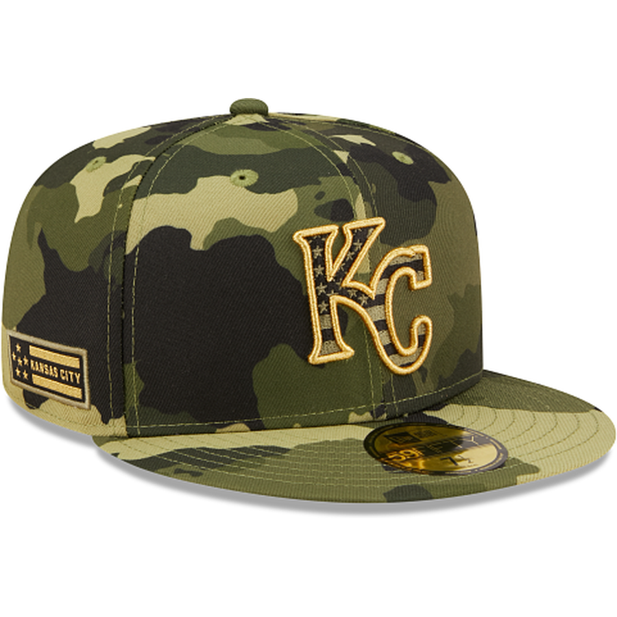 New Era  Kansas City Royals 2022 Armed Forces Day 59FIFTY Fitted Hat
