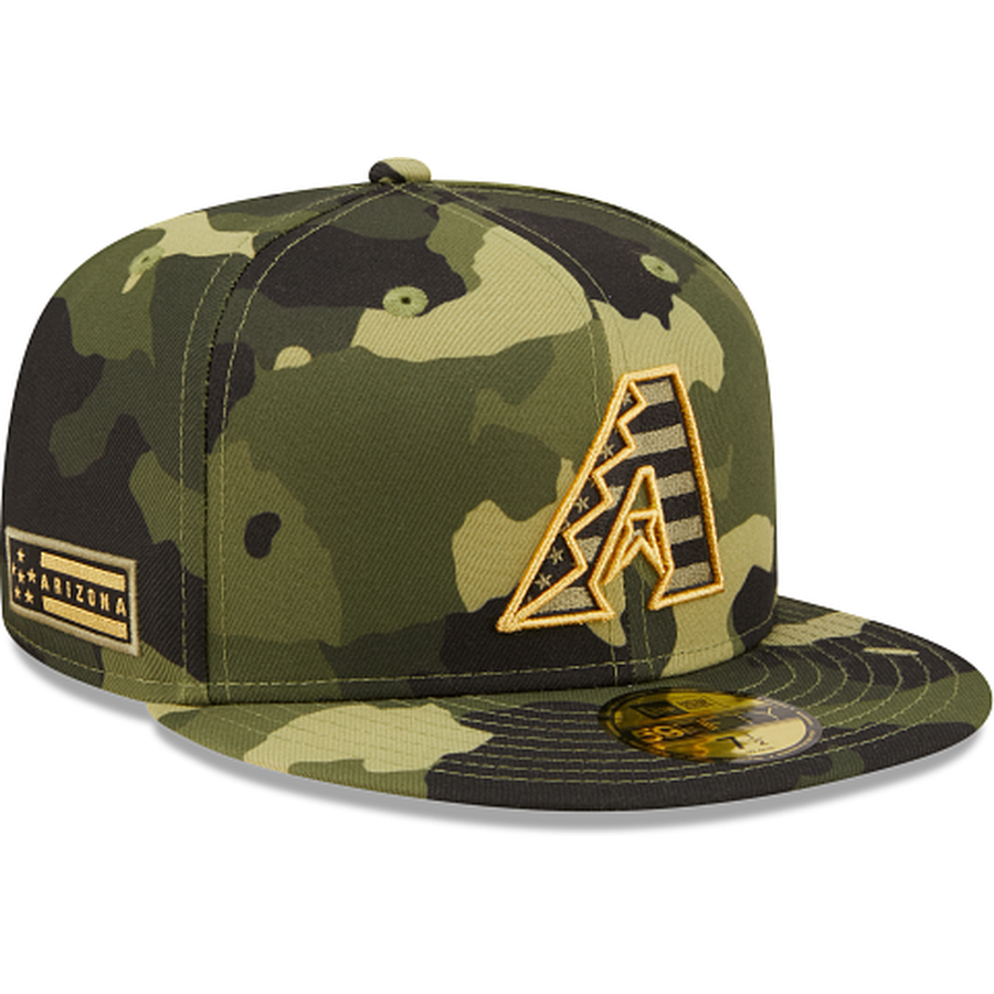 New Era  Arizona Diamondbacks 2022 Armed Forces Day 59FIFTY Fitted Hat