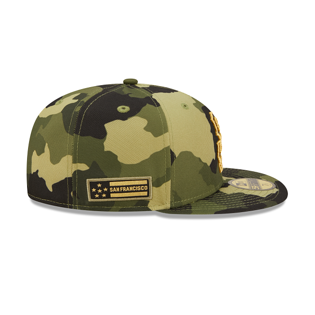 New Era  San Francisco Giants 2022 Armed Forces Day 59FIFTY Fitted Hat