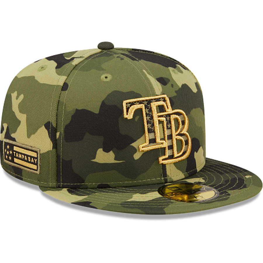 New Era  Tampa Bay Rays 2022 Armed Forces Day 59FIFTY Fitted Hat