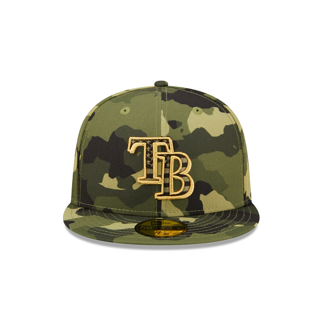 New Era Tampa Bay Rays 2022 Armed Forces Day 59FIFTY Fitted Hat