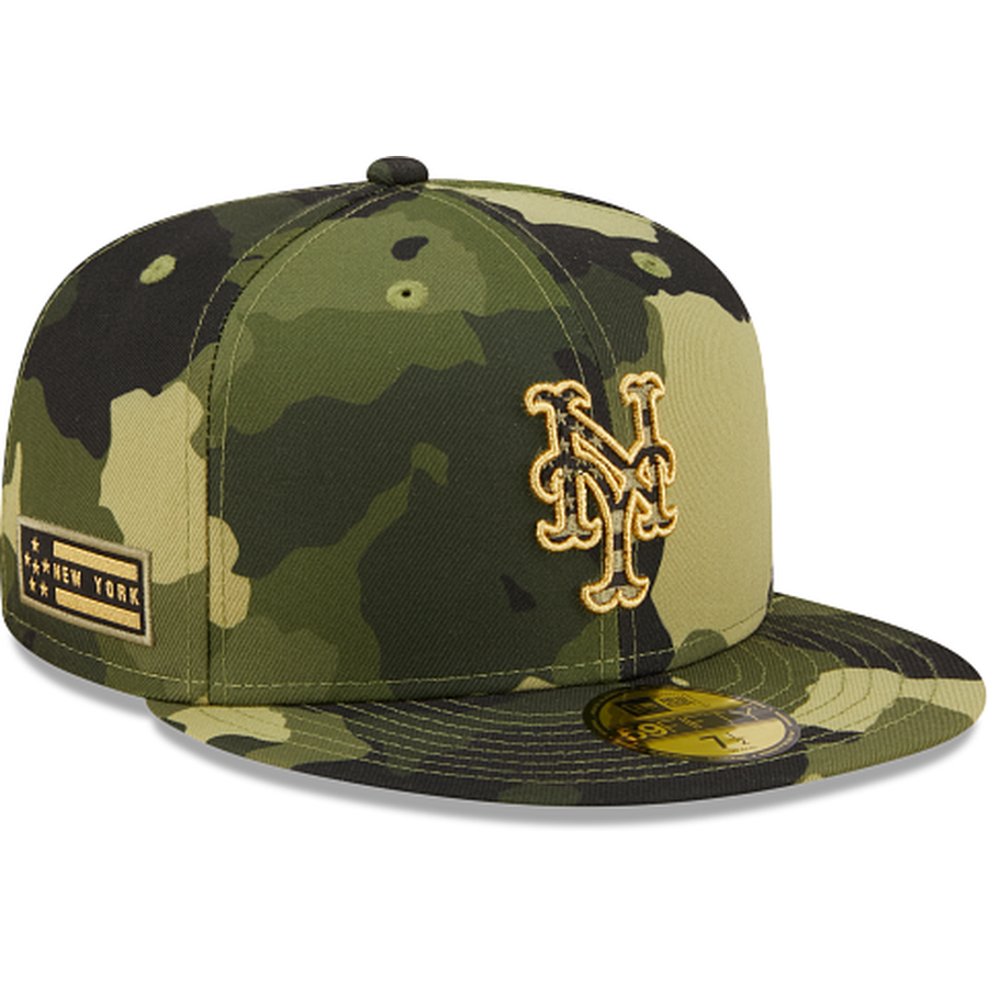 New Era  New York Mets 2022 Armed Forces Day 59FIFTY Fitted Hat
