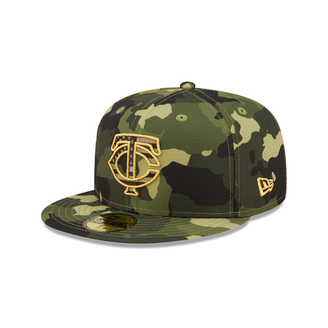 New Era  Minnesota Twins 2022 Armed Forces Day 59FIFTY Fitted Hat