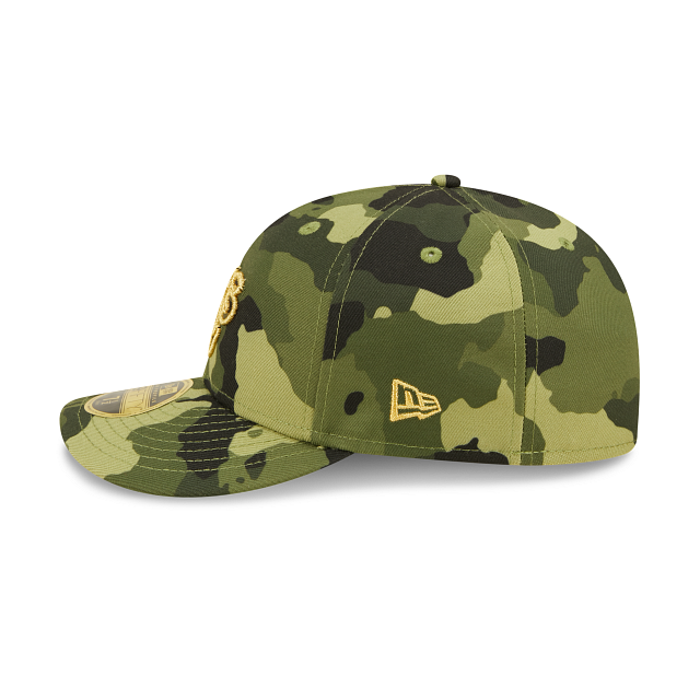 New Era  Oakland Athletics 2022 Armed Forces Day Low Profile 59FIFTY Fitted Hat