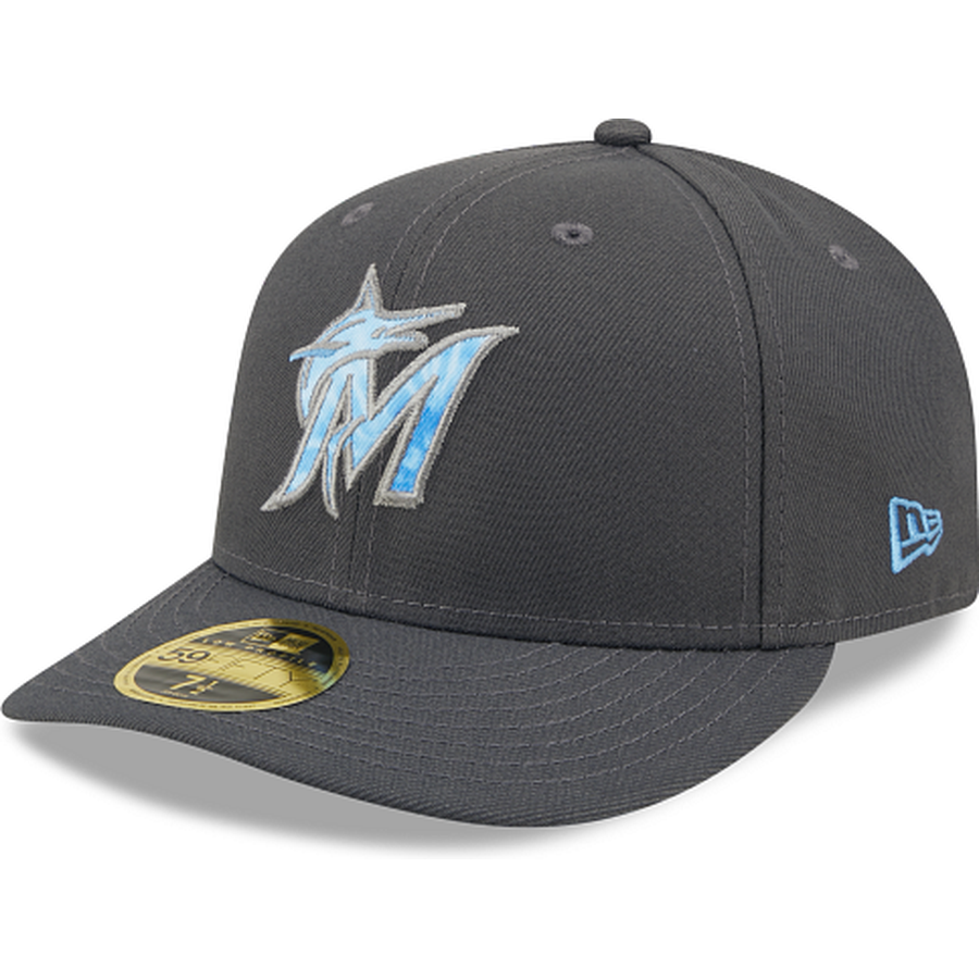 New Era  Miami Marlins Fathers Day 2022 Low Profile 59FIFTY Fitted Hat