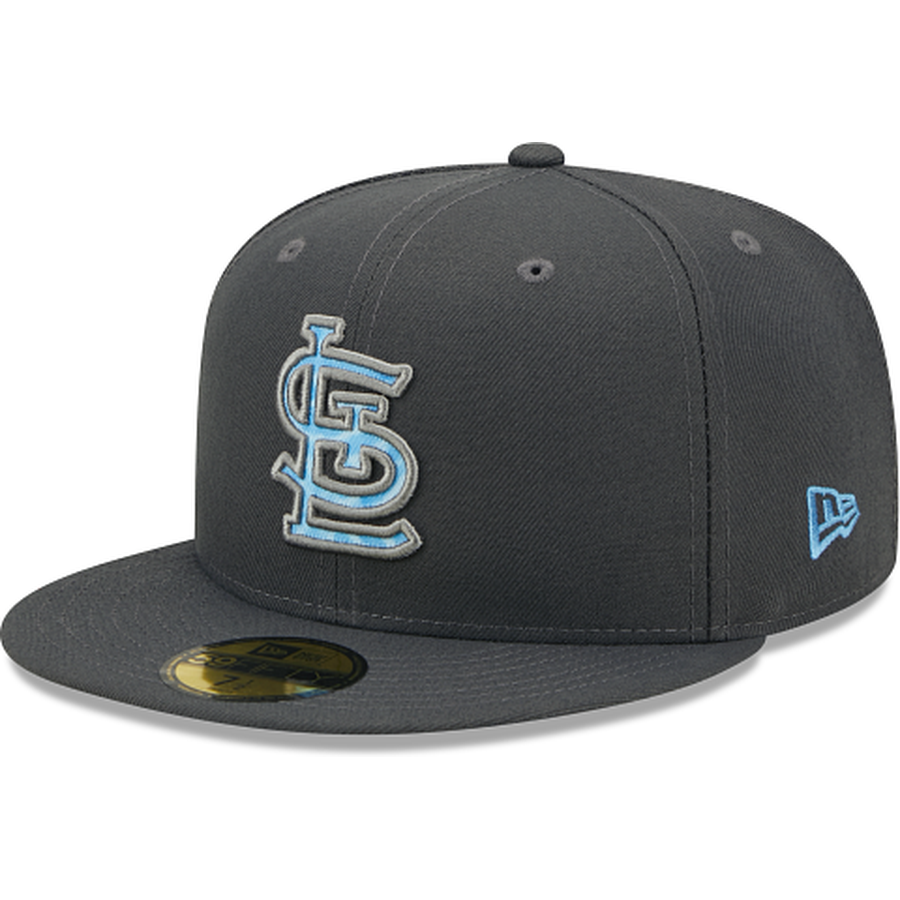 Casquette New Era 59Fifty Des St Louis Cardinals - Série Mondiale 2006 - Taille 7 5/8 Violet
