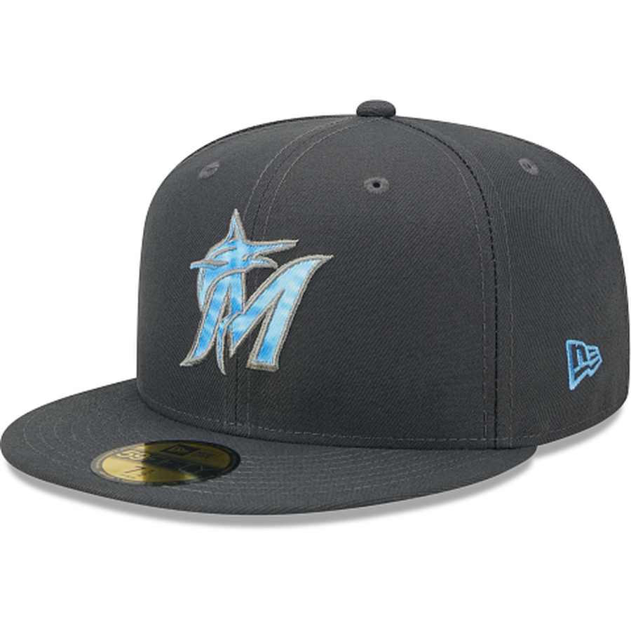 New Era  Miami Marlins Fathers Day 2022 59FIFTY Fitted Hat
