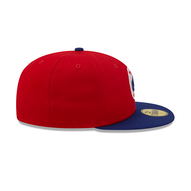New Era Buffalo Bisons Authentic Collection Red 59FIFTY Fitted Hat