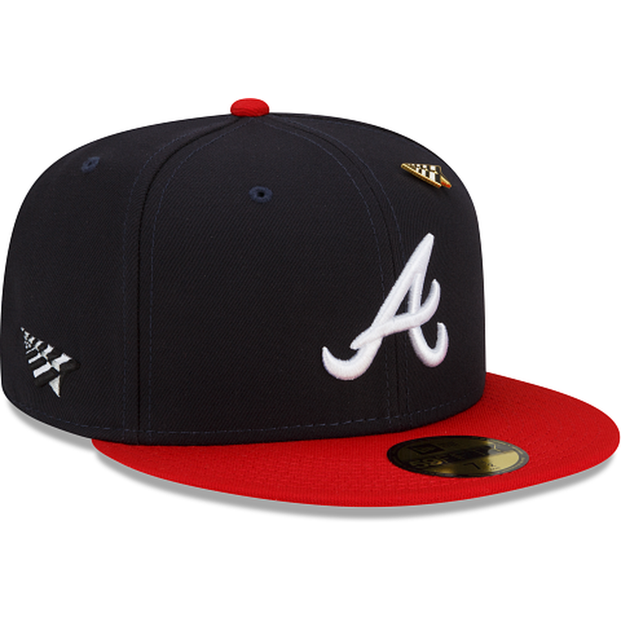 New Era Paper Planes Atlanta Braves 2022 59FIFTY Fitted Hat