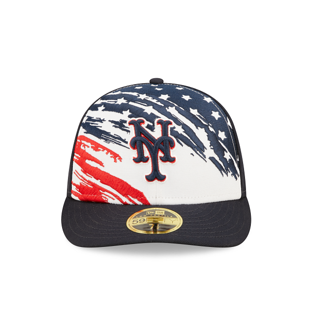 New Era  New York Mets Independence Day 2022 Low Profile 59FIFTY Fitted Hat