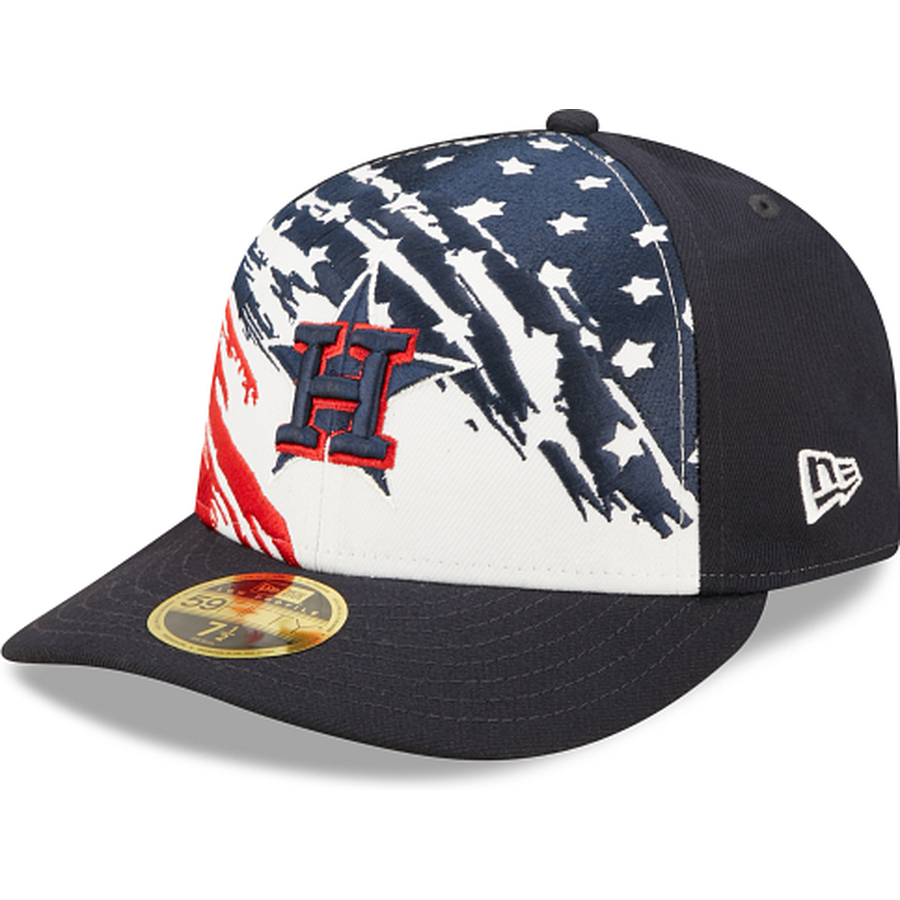 New Era  Houston Astros Independence Day 2022 Low Profile 59FIFTY Fitted Hat