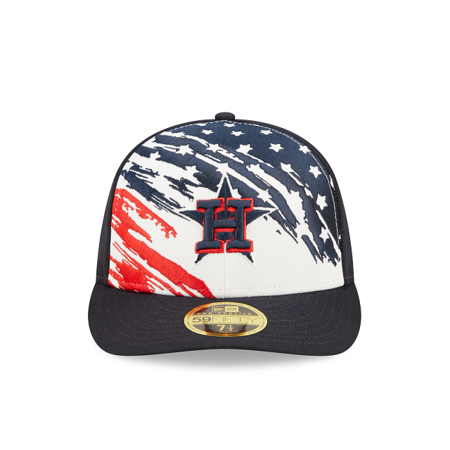 New Era  Houston Astros Independence Day 2022 Low Profile 59FIFTY Fitted Hat