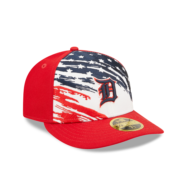 New Era  Detroit Tigers Independence Day 2022 Low Profile 59FIFTY Fitted Hat
