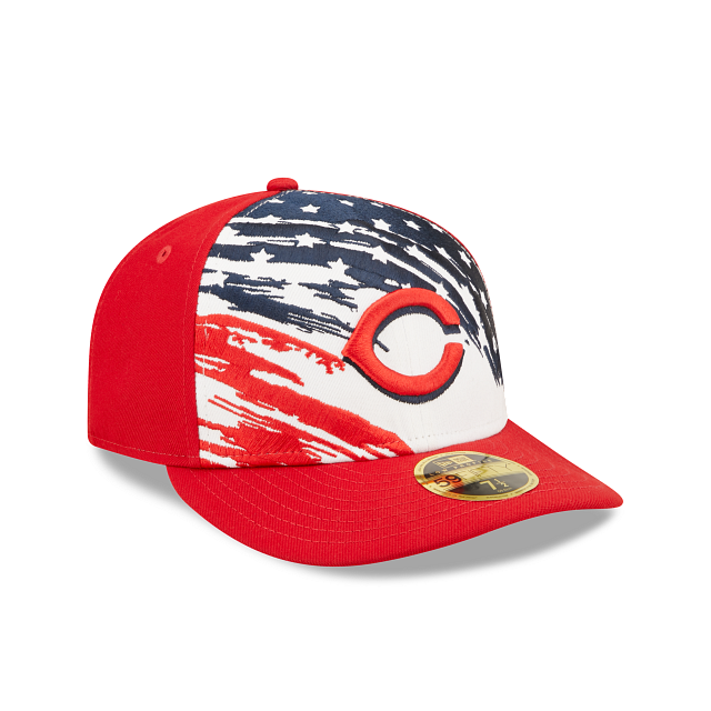 New Era  Cincinnati Reds Independence Day 2022 Low Profile 59FIFTY Fitted Hat