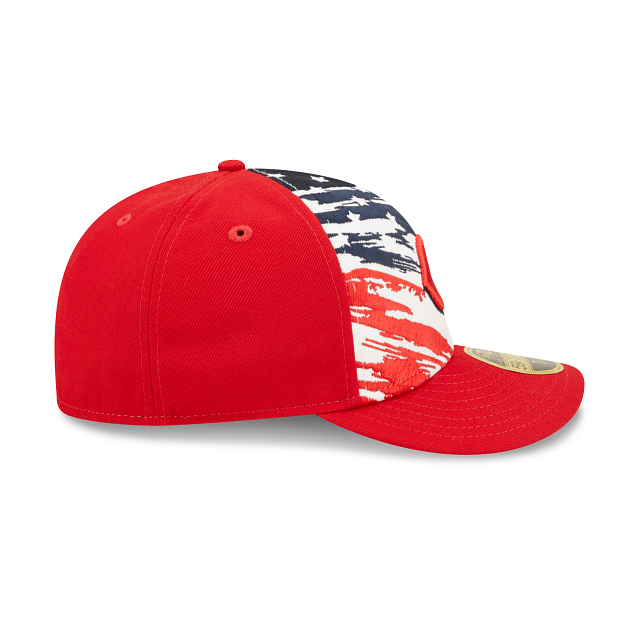 New Era  Cincinnati Reds Independence Day 2022 Low Profile 59FIFTY Fitted Hat