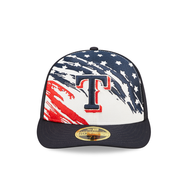 New Era  Texas Rangers Independence Day 2022 Low Profile 59FIFTY Fitted Hat