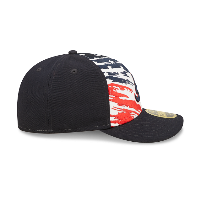 New Era  Atlanta Braves Independence Day 2022 Low Profile 59FIFTY Fitted Hat
