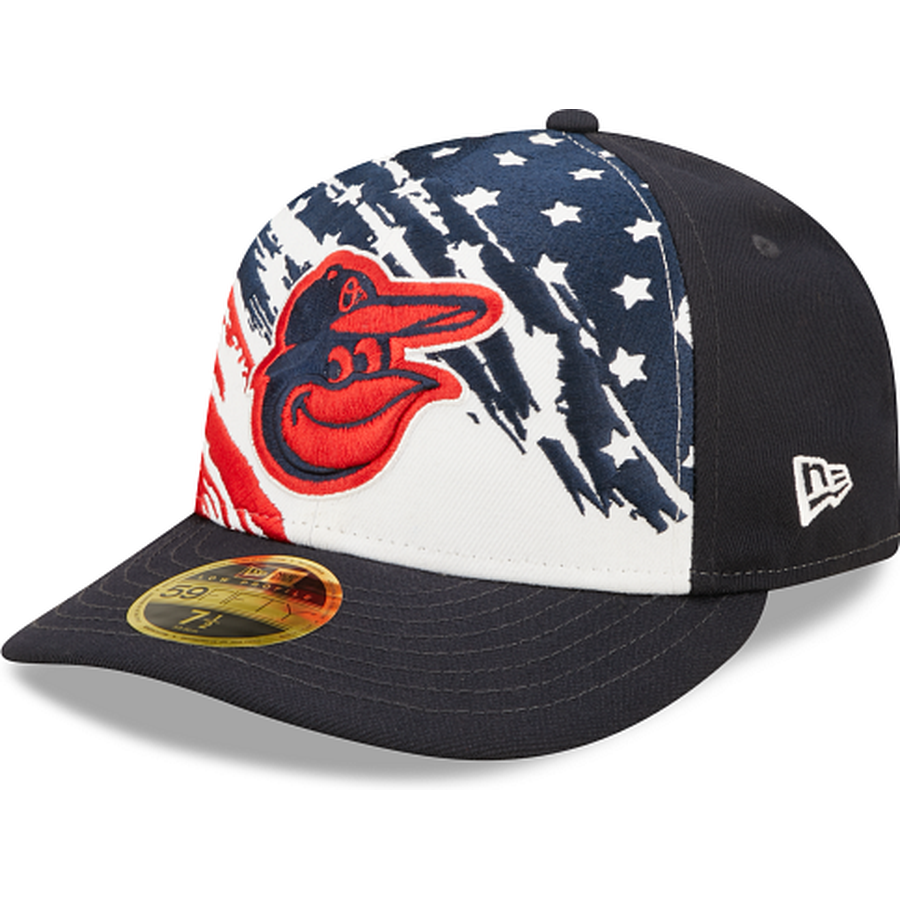New Era  Baltimore Orioles Independence Day 2022 Low Profile 59FIFTY Fitted Hat