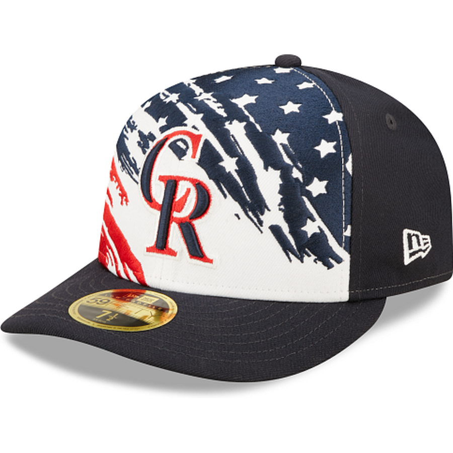 New Era  Colorado Rockies Independence Day 2022 Low Profile 59FIFTY Fitted Hat