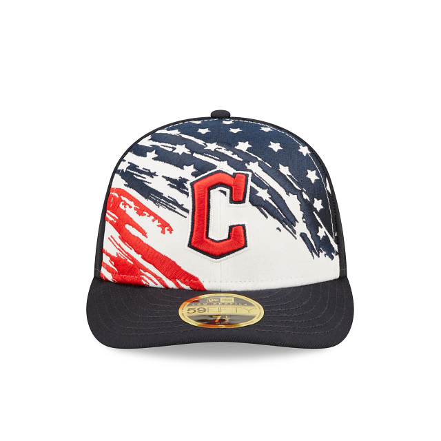 New Era  Cleveland Guardians Independence Day 2022 Low Profile 59FIFTY Fitted Hat