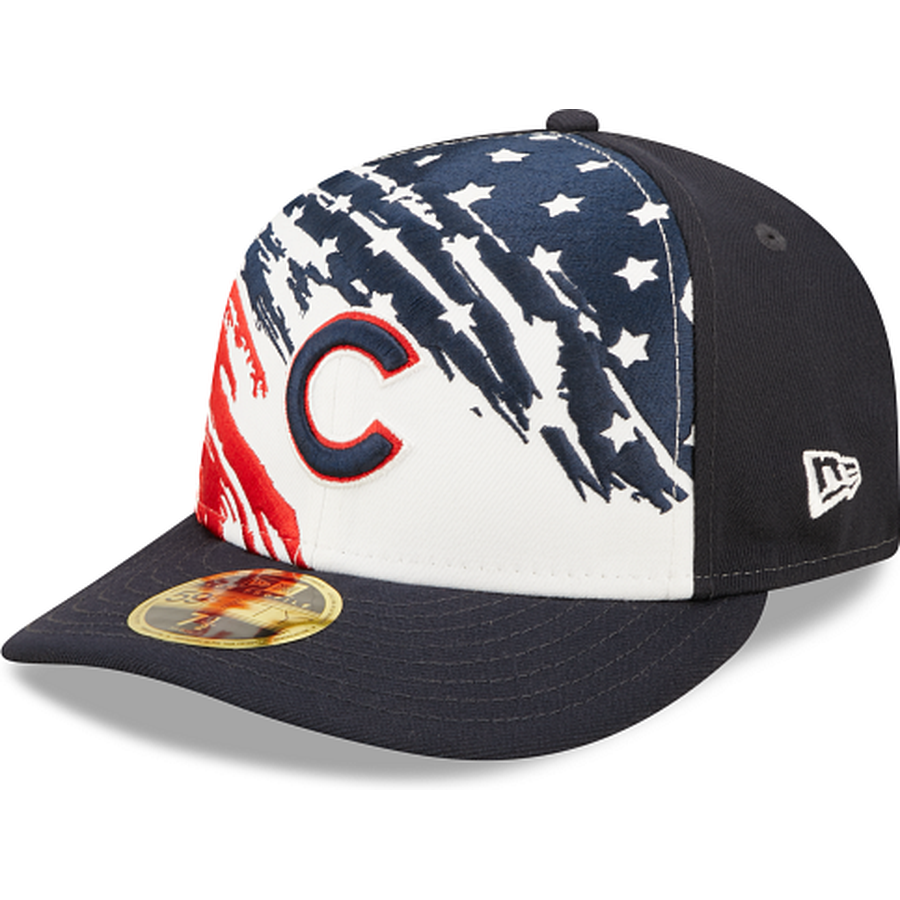 New Era  Chicago Cubs Independence Day 2022 Low Profile 59FIFTY Fitted Hat