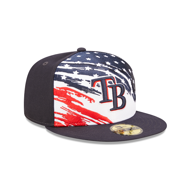 New Era  Tampa Bay Rays Independence Day 2022 59FIFTY Fitted Hat
