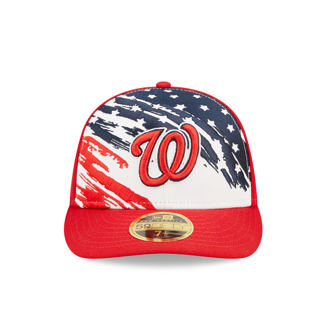 New Era  Washington Nationals Independence Day 2022 Low Profile 59FIFTY Fitted Hat