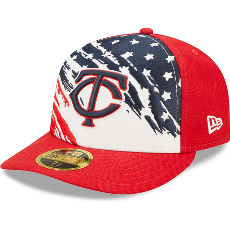 New Era  Minnesota Twins Independence Day 2022 Low Profile 59FIFTY Fitted Hat