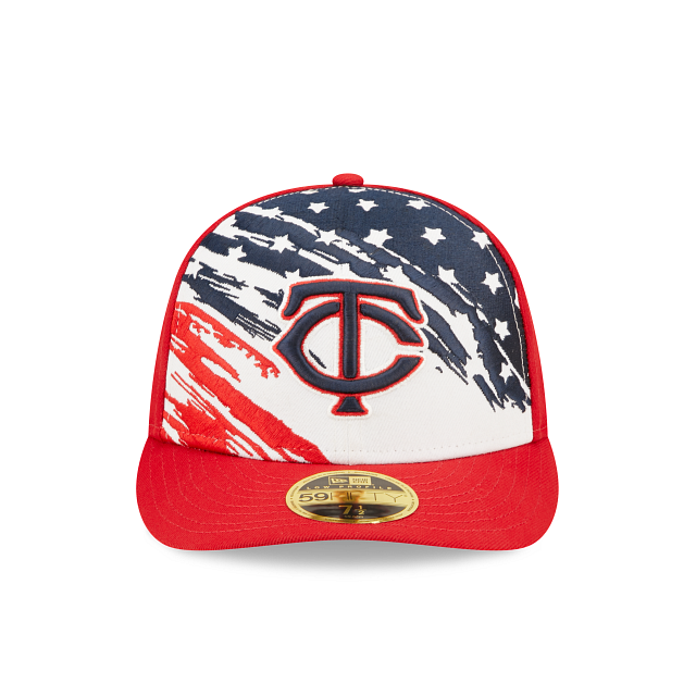 New Era  Minnesota Twins Independence Day 2022 Low Profile 59FIFTY Fitted Hat