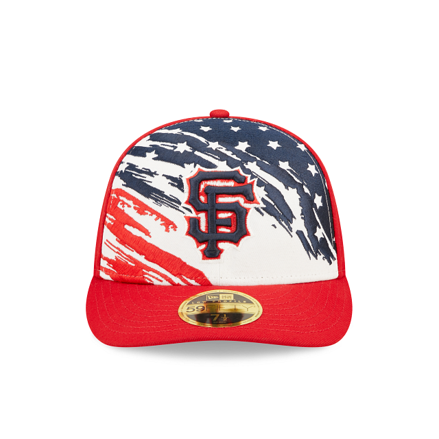 New Era  San Francisco Giants Independence Day 2022 Low Profile 59FIFTY Fitted Hat