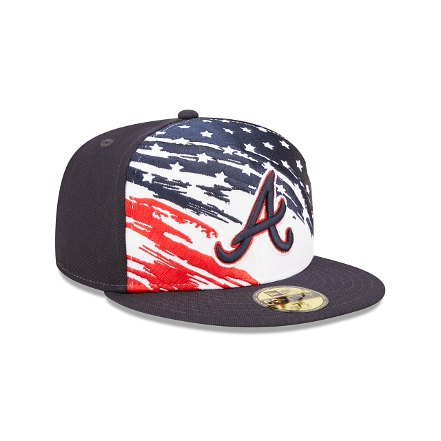 New Era  Atlanta Braves Independence Day 2022 59FIFTY Fitted Hat