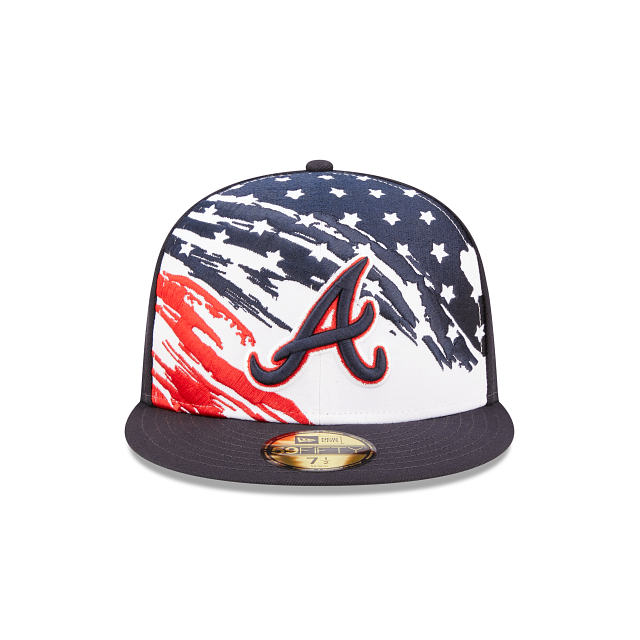 New Era  Atlanta Braves Independence Day 2022 59FIFTY Fitted Hat