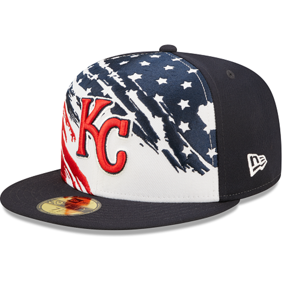 New Era  Kansas City Royals Independence Day 2022 59FIFTY Fitted Hat