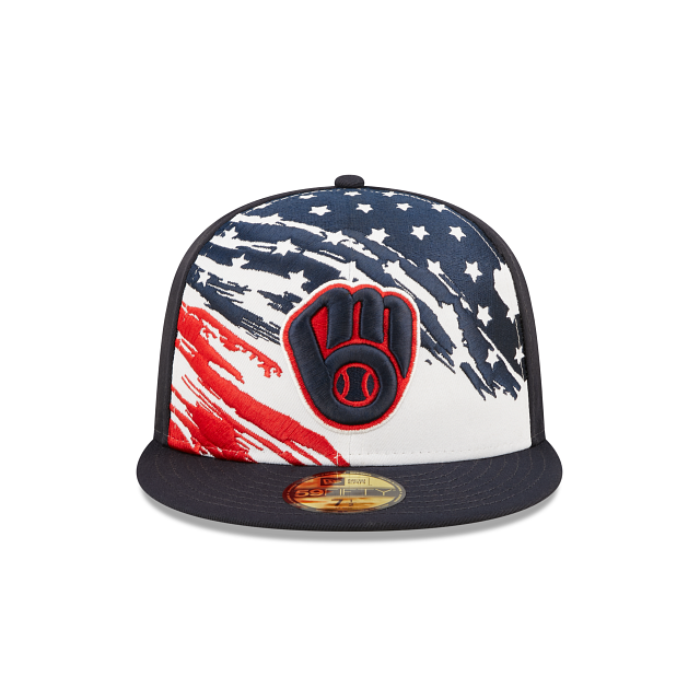 New Era  Milwaukee Brewers Independence Day 2022 59FIFTY Fitted Hat