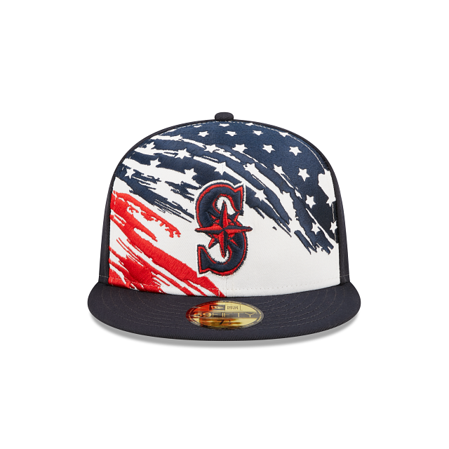 New Era  Seattle Mariners Independence Day 2022 59FIFTY Fitted Hat