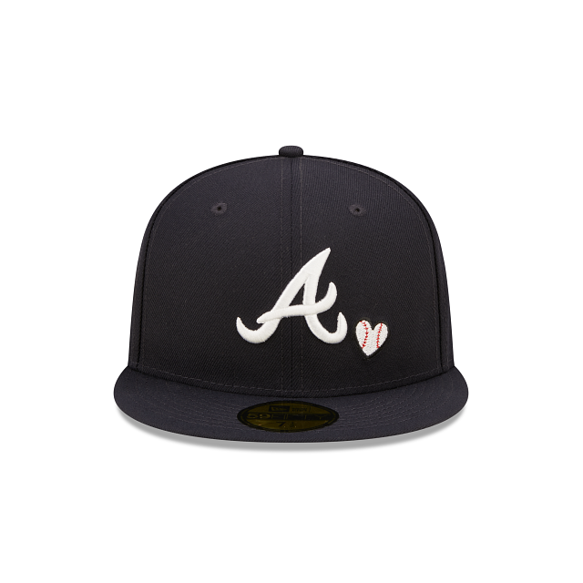 New Era Atlanta Braves Team Heart 2022 59FIFTY Fitted Hat
