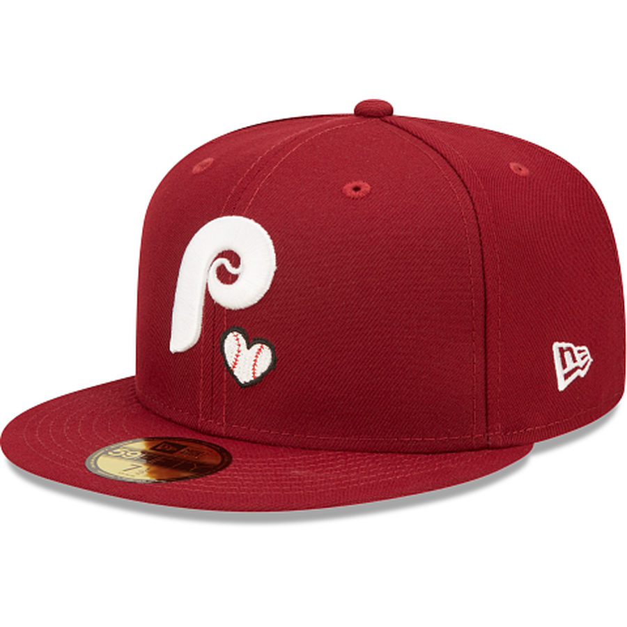 New Era Philadelphia Phillies Team Heart 2022 59FIFTY Fitted Hat