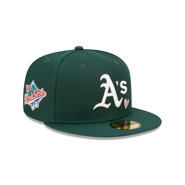 New Era Oakland Athletics Team Heart 2022 59FIFTY Fitted Hat