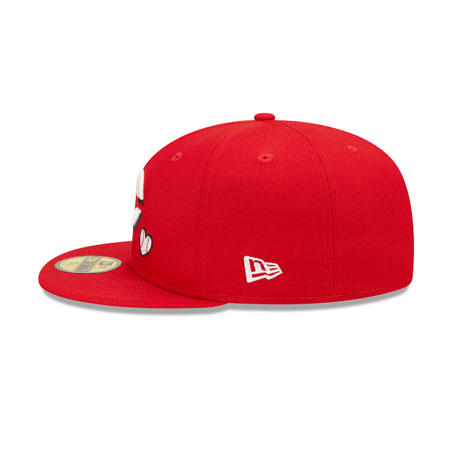 New Era Cincinnati Reds Team Heart 2022 59FIFTY Fitted Hat