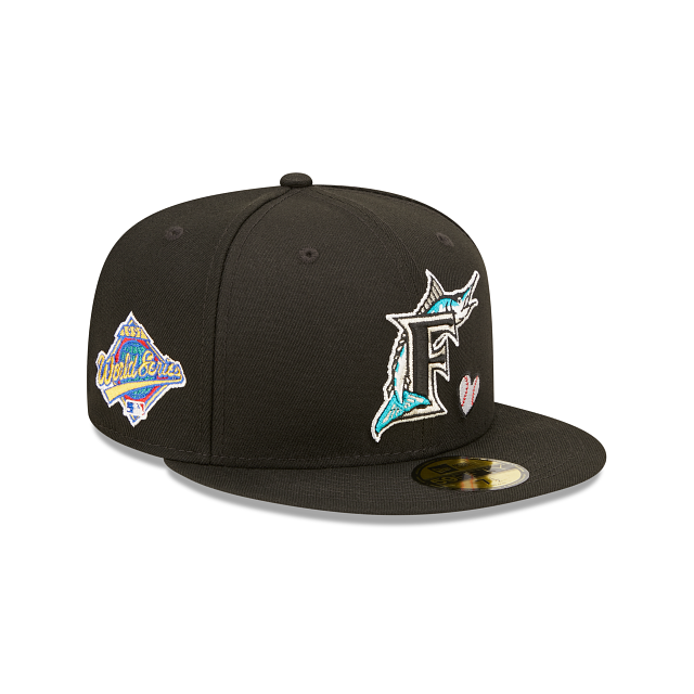 New Era Florida Marlins Team Heart 2022 59FIFTY Fitted Hat