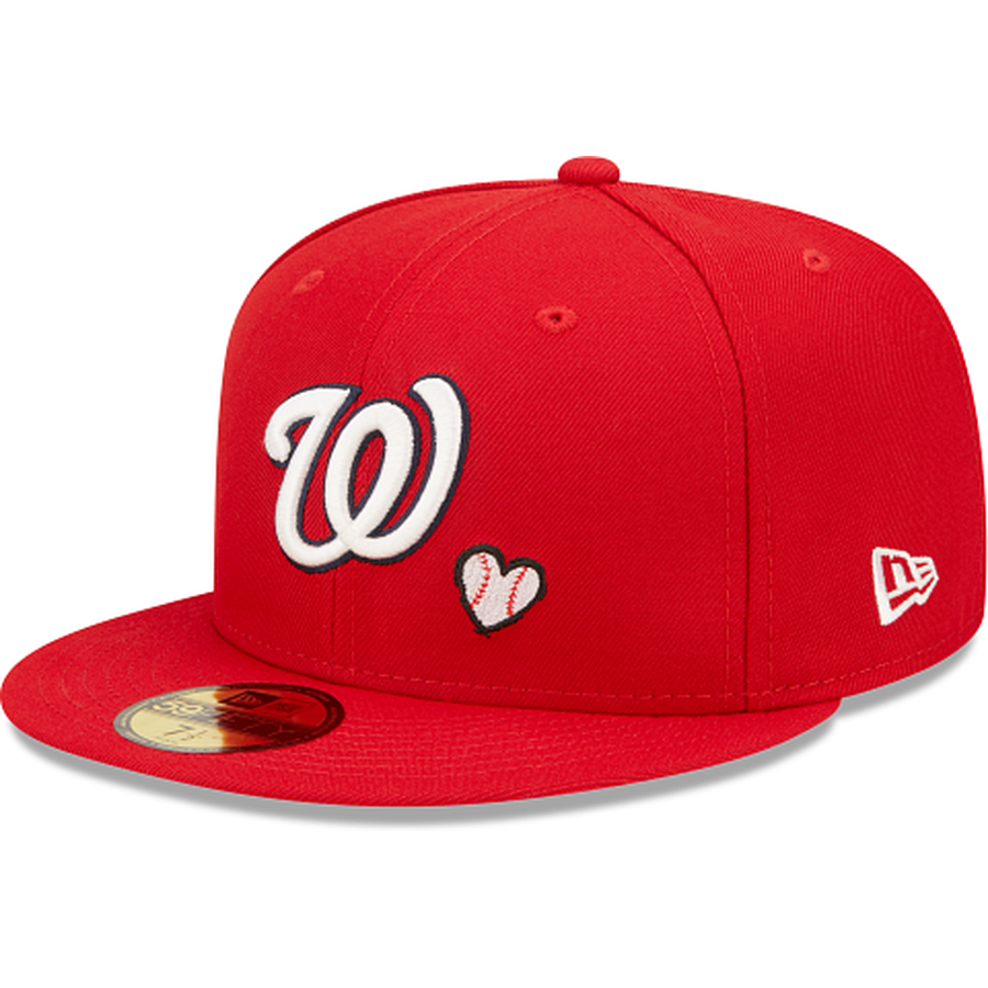 New Era Washington Nationals Team Heart 2022 59FIFTY Fitted Hat