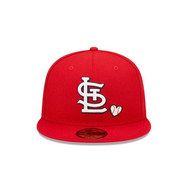 New Era St. Louis Cardinals Team Heart 2022 59FIFTY Fitted Hat