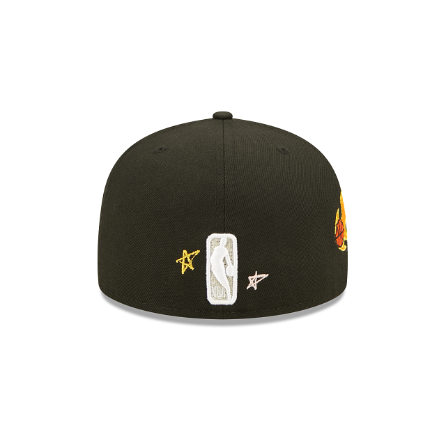 New Era  San Antonio Spurs Scribble Collection 2022 59FIFTY Fitted Hat